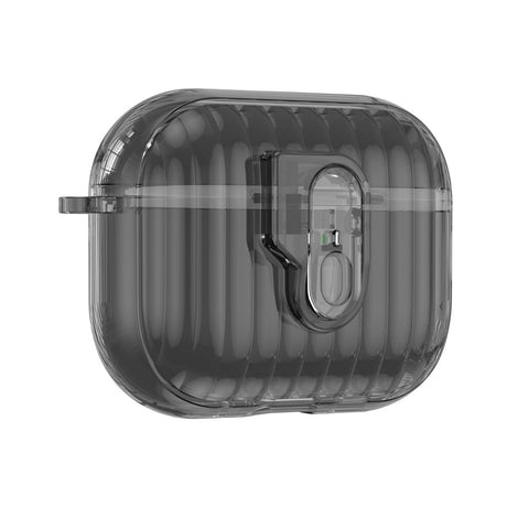 Apple AirPods Pro (3. gen.) Plast Cover - Gennemsigtig / Sort