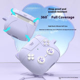 Apple AirPods Pro (3. Gen.) Silikone Katte Cover m. Nøglering - Lilla