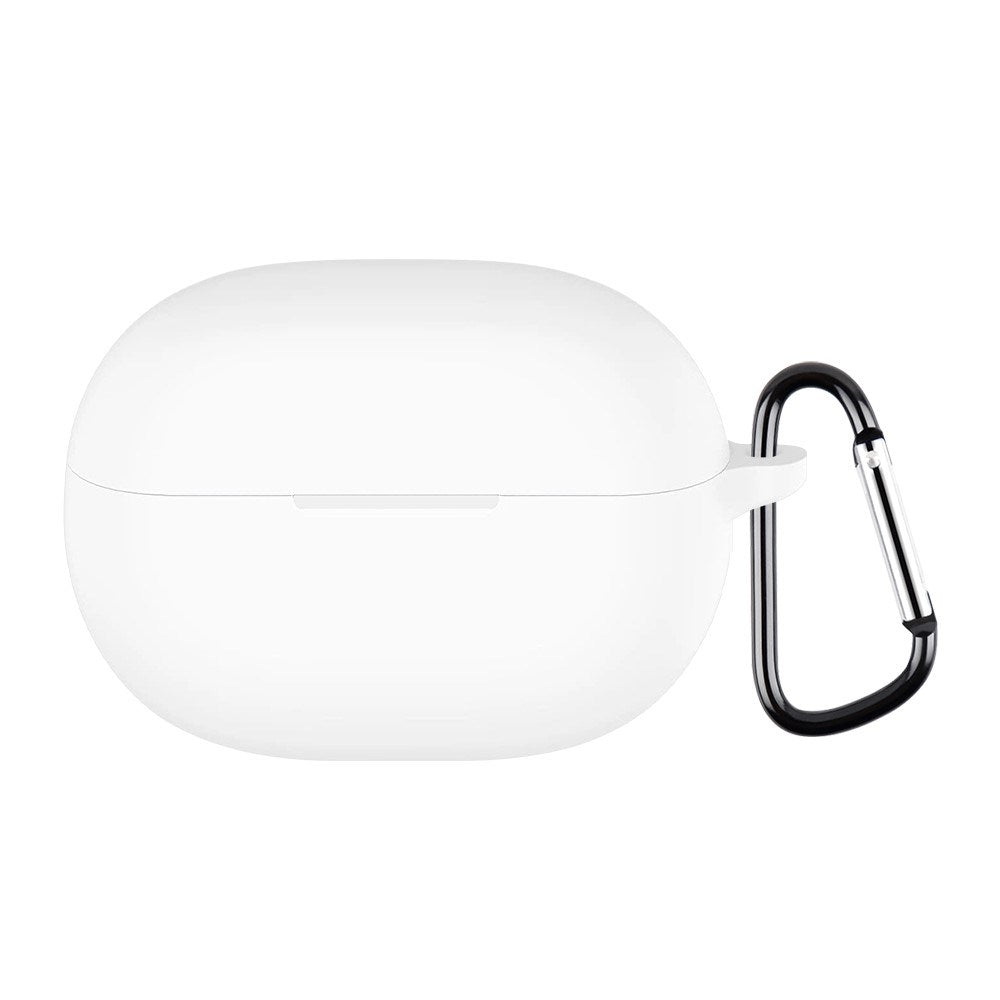 Huawei FreeBuds Pro 5 Silikone Cover - Karabinhage - Hvid
