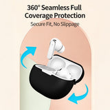 Huawei FreeBuds Pro 5 Silikone Cover - Karabinhage - Rød