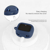 JBL Live Buds 4 Silikonecase m. Nøglering - Sort