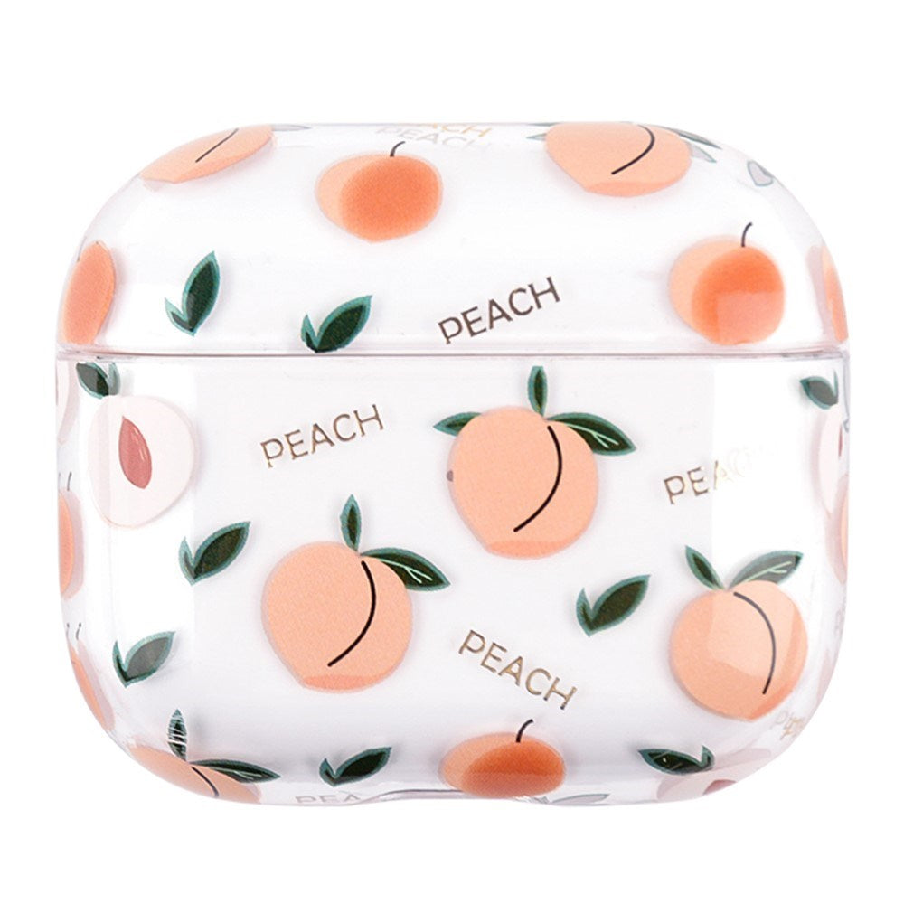 Apple AirPods (3. Gen.) Plast Cover m. Motiv - Fersken