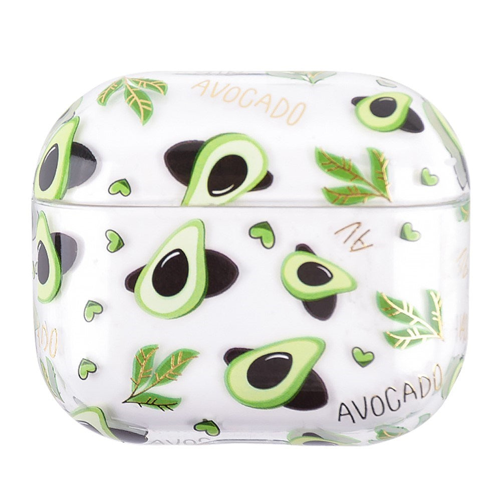 Apple AirPods (3. Gen.) Plast Cover m. Motiv - Avocado