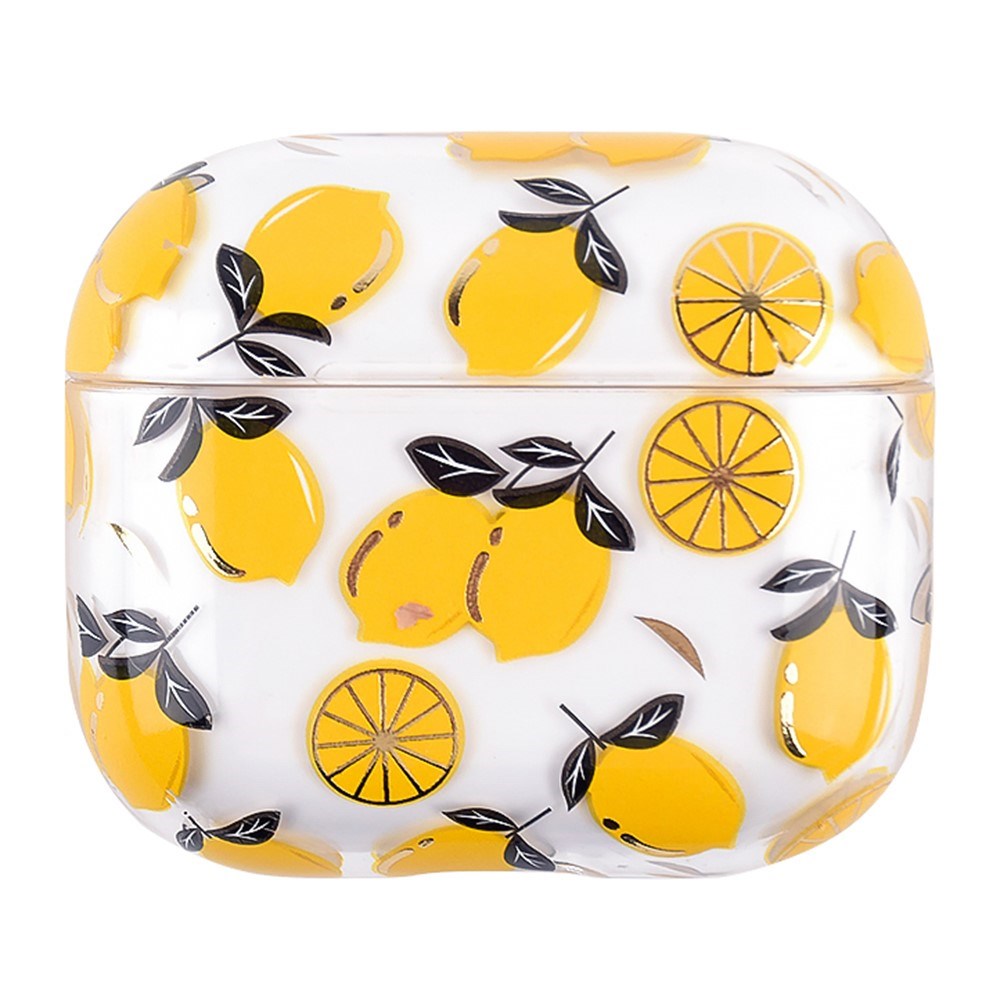 Apple AirPods (3. Gen.) Plast Cover m. Motiv - Citron