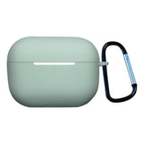 Apple Airpods Pro 2nd Gen (2022) Silikone Cover m. Karabinhage - Mint Grøn