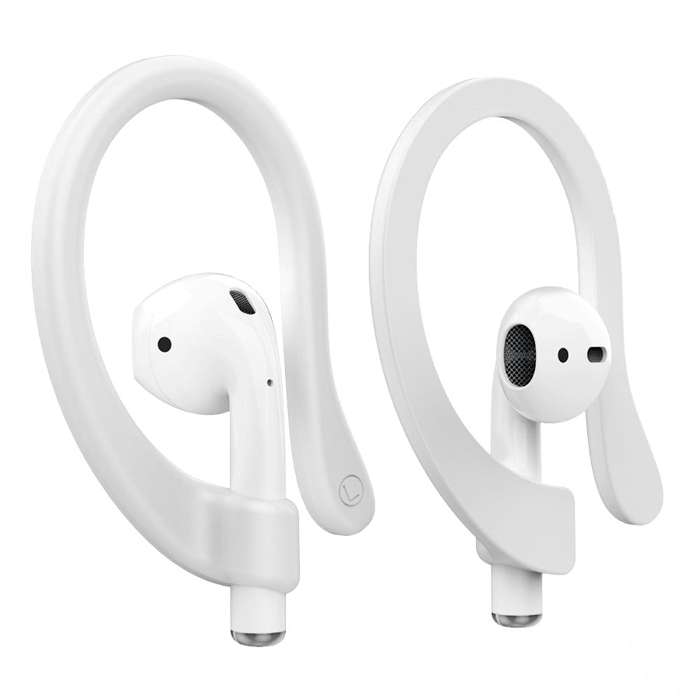 AirPods / AirPods Pro Fleksibel Magnetisk Silikone Earhook - Hvid