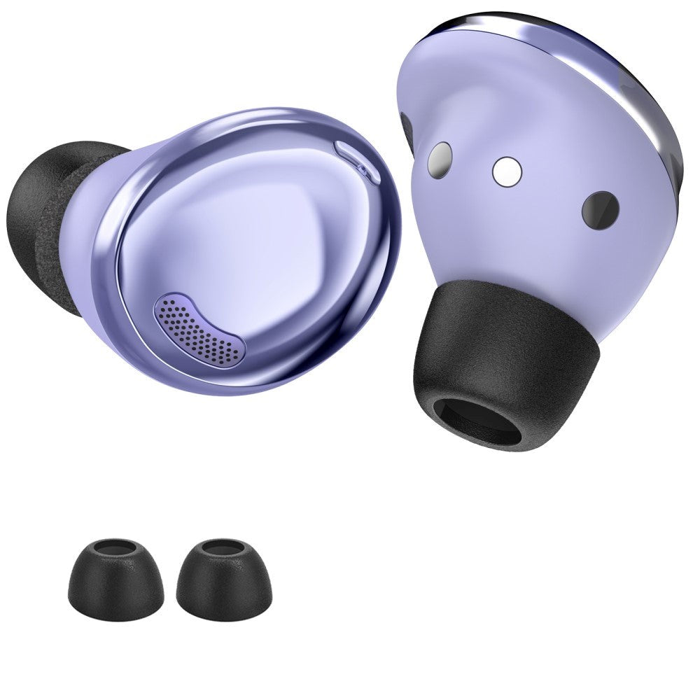 Samsung Galaxy Buds Pro / Buds2 Pro Memory Foam EarBuds Covers - Sort - Str. M