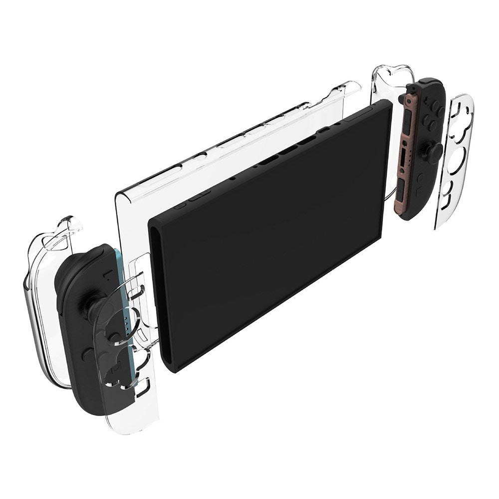 Nintendo Switch 2 Hårdt Plastik Case - Gennemsigtig