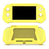 Nintendo Switch Lite 360° Plastik Cover m. Skærmbeskyttelse - Gul