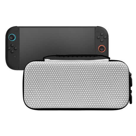 Nintendo Switch 2 Opbevaringstaske - Vandtæt - Hvid
