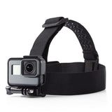 GoPro Hero Elastisk Headstrap - Sort