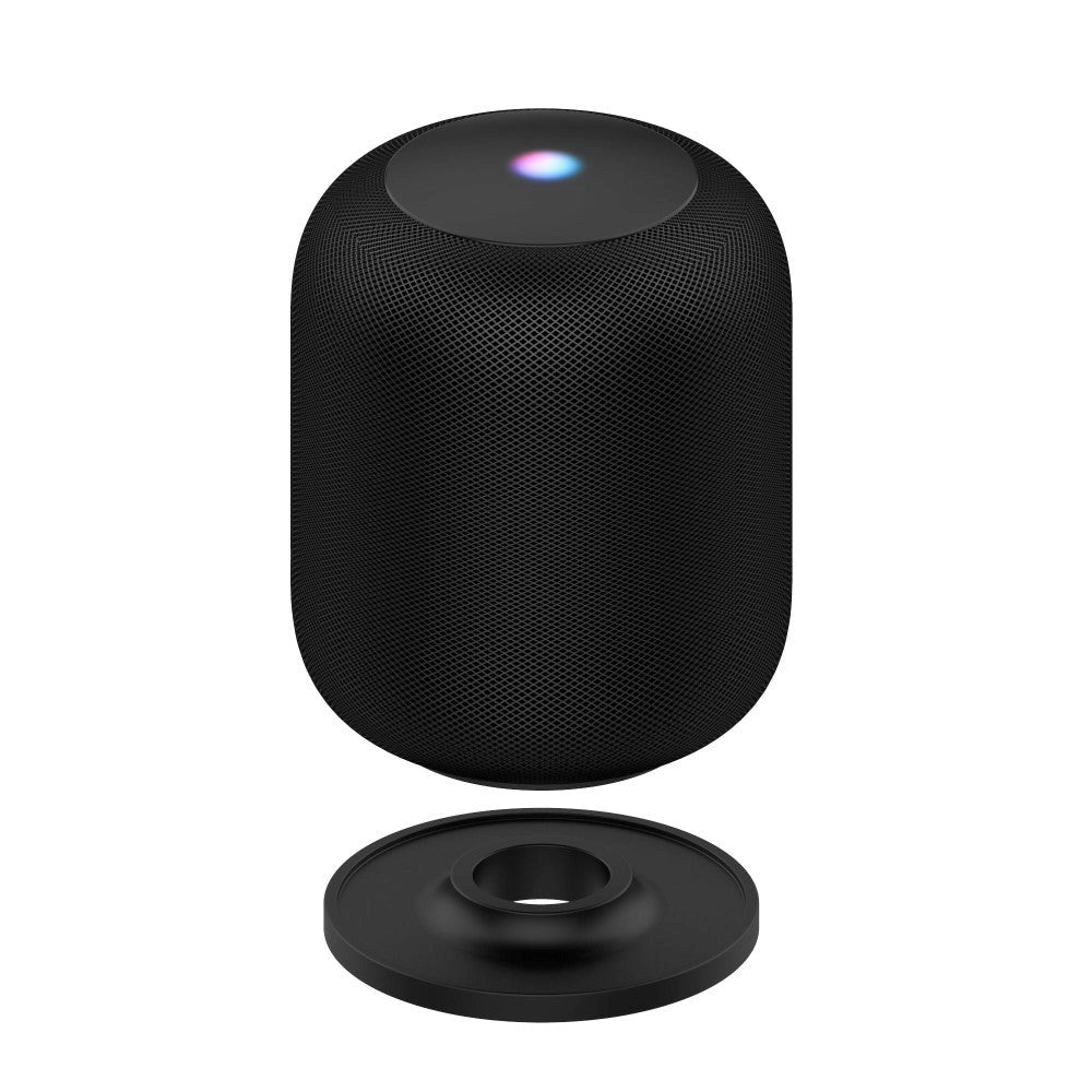 Silikone Bordstander til Apple HomePod - Sort