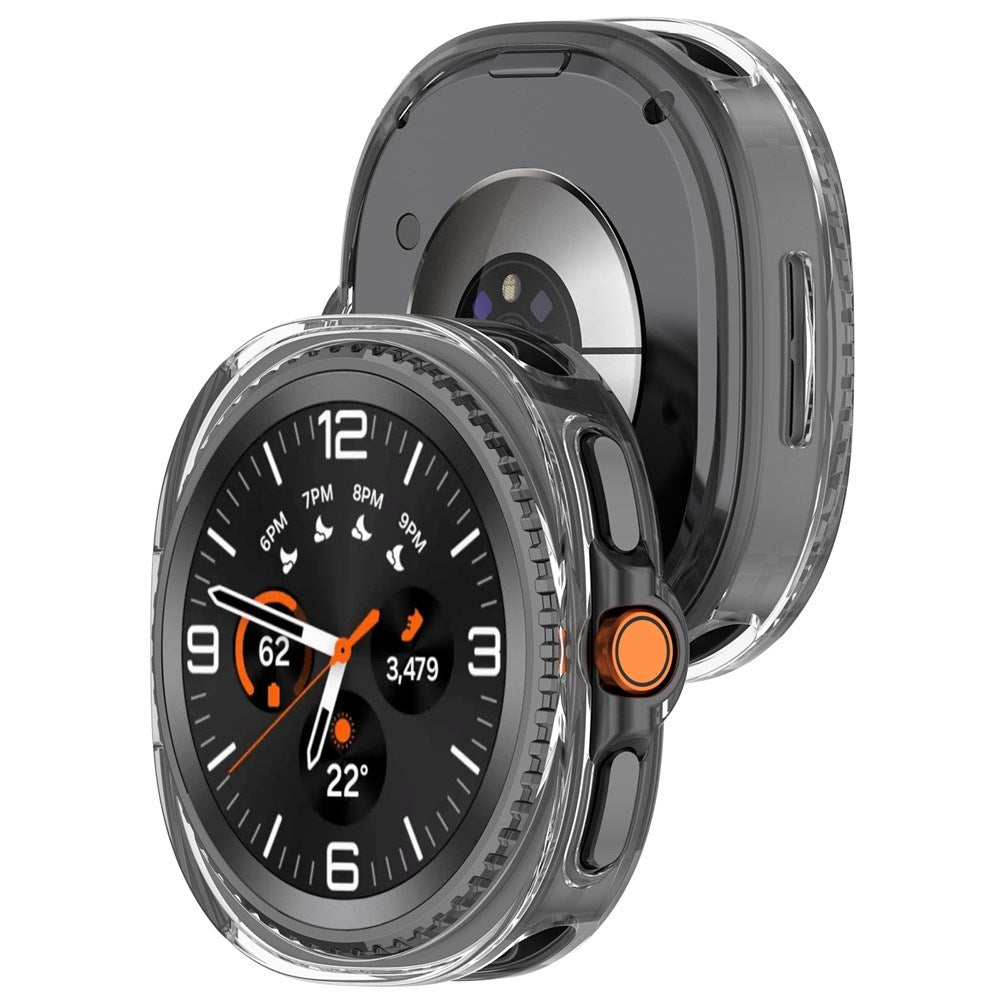 Samsung Galaxy Watch Classic (46mm) Plastik Beskyttelsescover - Gennemsigtig