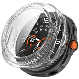 Samsung Galaxy Watch 8 Classic (46mm) Plast Cover - Indbygget Skærmbeskyttelsesglas - Gennemsigtig