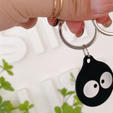 Apple AirTag Silikone Cover m. Nøglering & Unikt Design - Haj