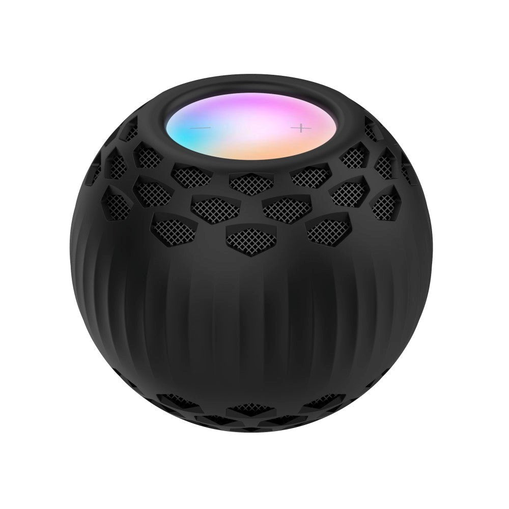 Blødt Silikone Cover til Apple HomePod Mini - Sort