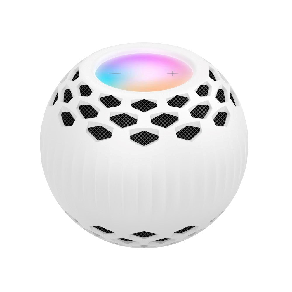 Blødt Silikone Cover til Apple HomePod Mini - Hvid