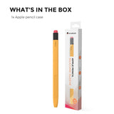 Apple Pencil 2 Gen. Fleksibelt Silikone Blyant Cover - Orange