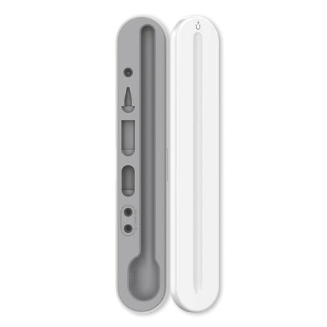 Apple Pencil Opbevarings Hard Case i PC-Plastik - Hvid