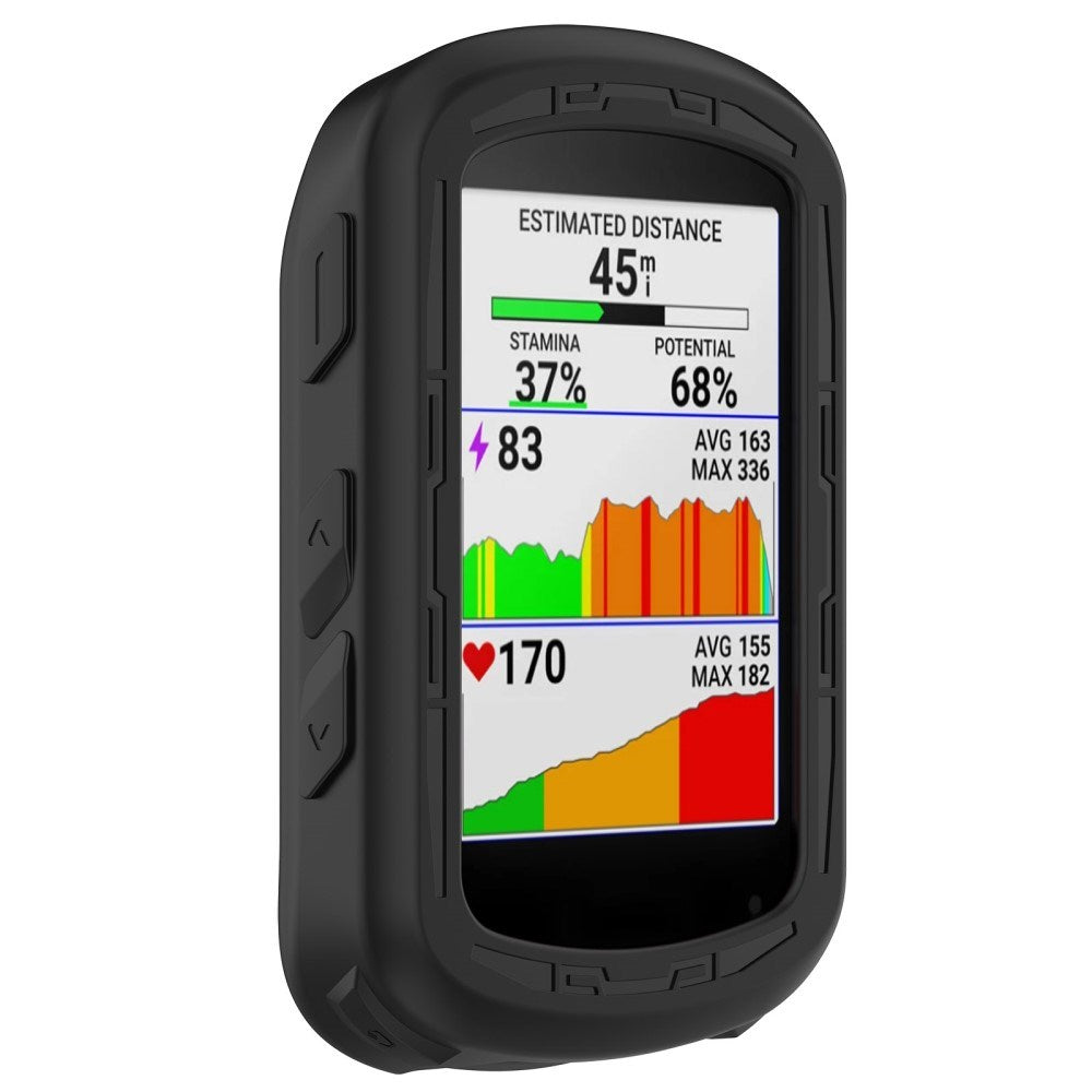 Garmin Edge 840 / 540 Silikone Cykel Computer Cover - Sort