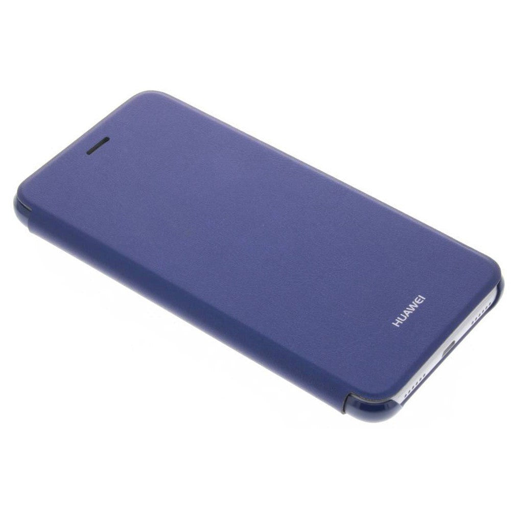 Original Huawei Honor 8 Lite Flip Cover Case Mørkeblå