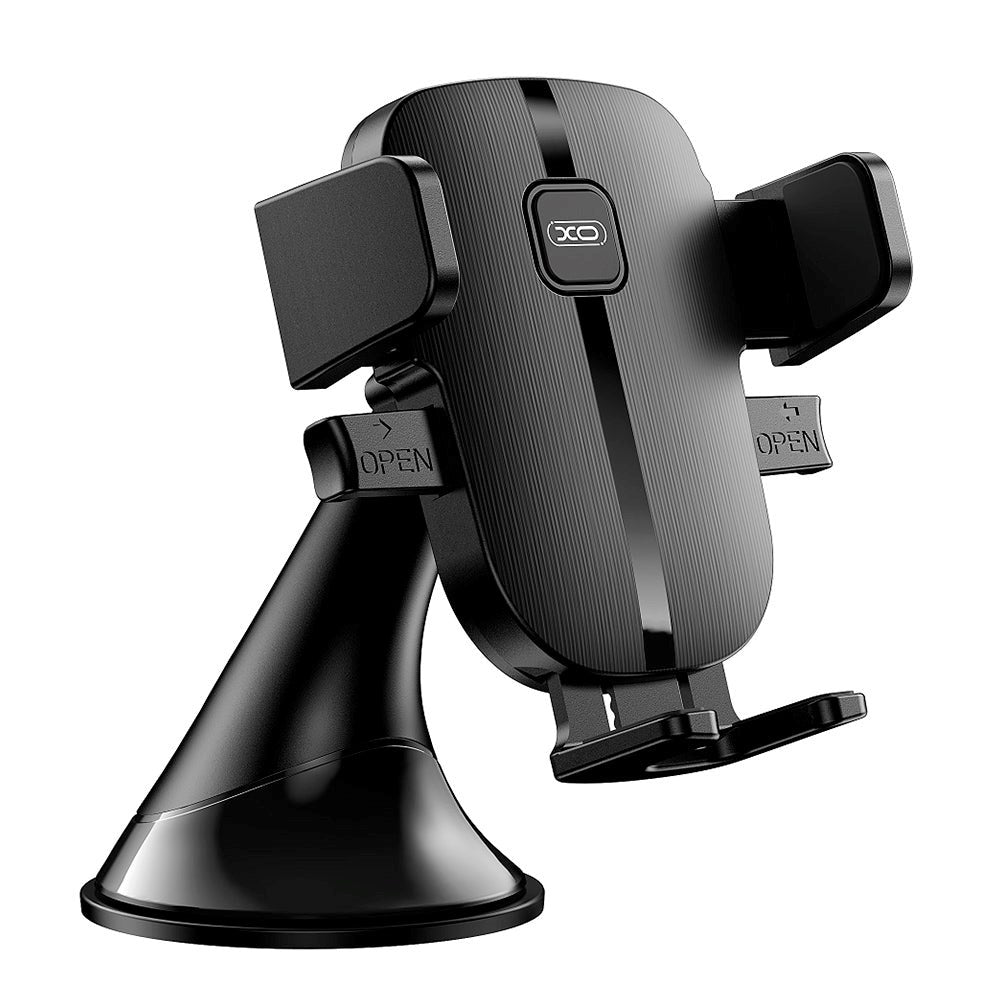 XO C120 Mobilholder til Bilen - Dashboard Mount - Mobil Max: 55 - 90mm - Sort