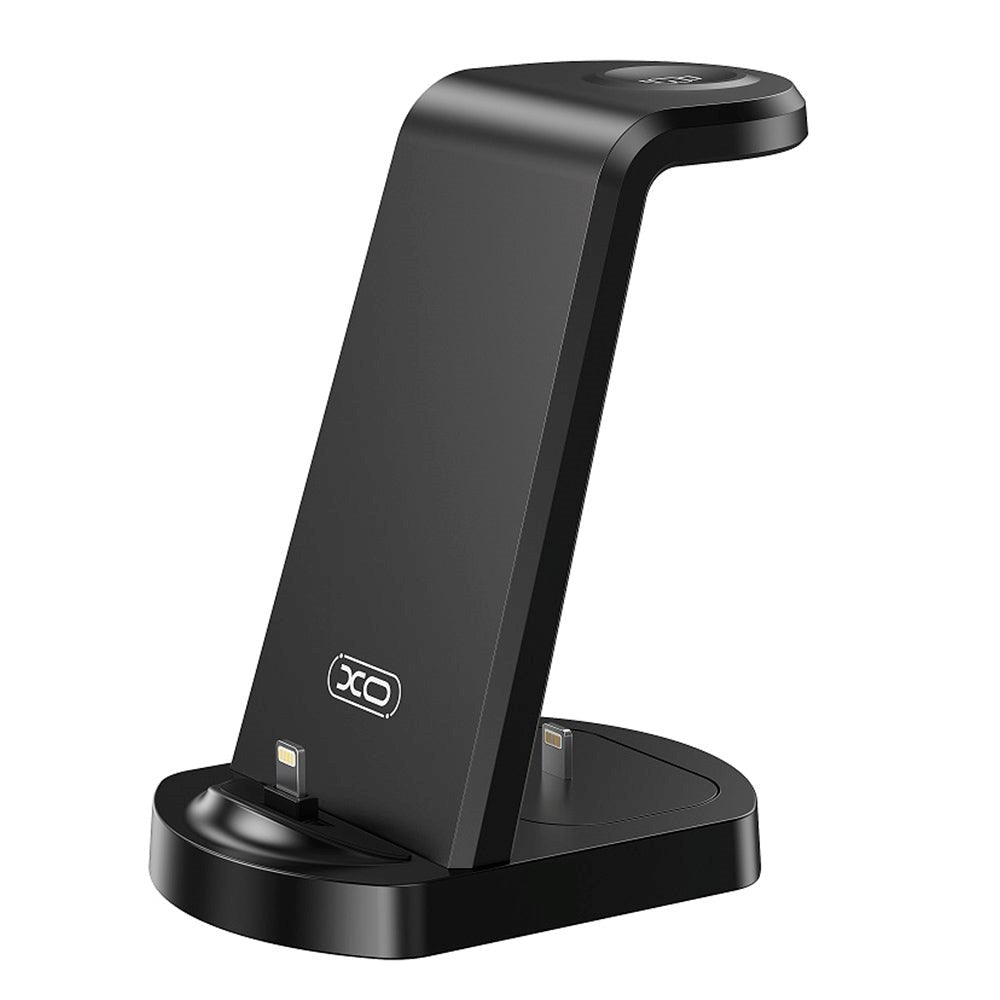 XO WX035 3-i-1 Charging Station 15W - Sort