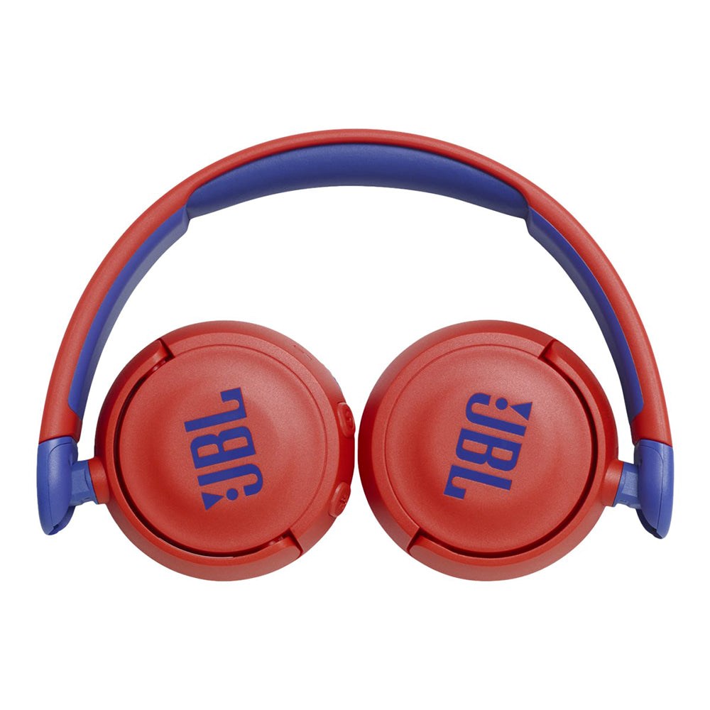 JBL JR310BT - Bluetooth Høretelefoner Til Børn m. Mikrofon - Blå / Rød