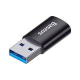 Baseus Ingenuity USB-A til USB-C Adapter OTG - Sort