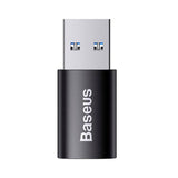 Baseus Ingenuity USB-A til USB-C Adapter OTG - Sort