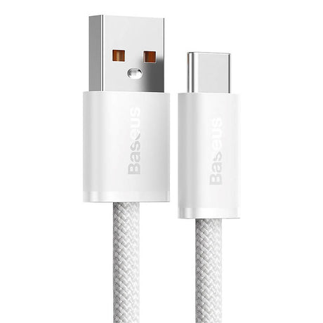 Baseus Dynamic Series 100W USB-A til USB-C Kabel - 1m - Hvid