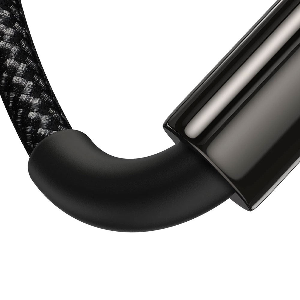 Baseus USB-A til USB-C Kabel m. 100W - 480Mb/s - 2m - Sort