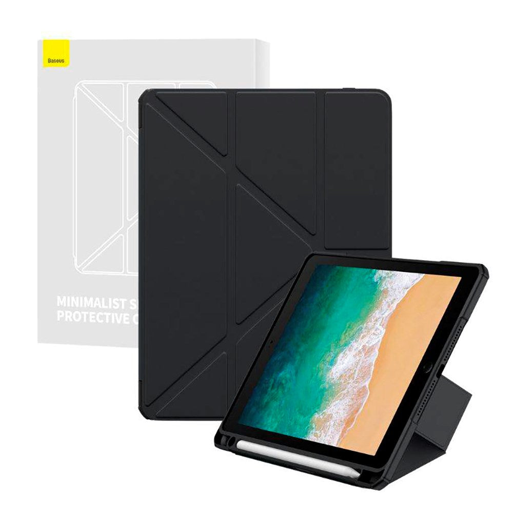 iPad 9.7 (2018-2017) / iPad Air / iPad Air 2 / iPad Pro 9.7 Baseus Minimalist Series Protective Cover - Sort