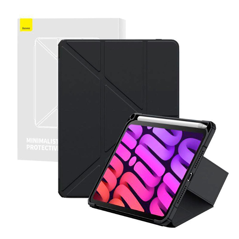 iPad Mini (2024 / 2021) Baseus Minimalist Series Protective Cover - Sort