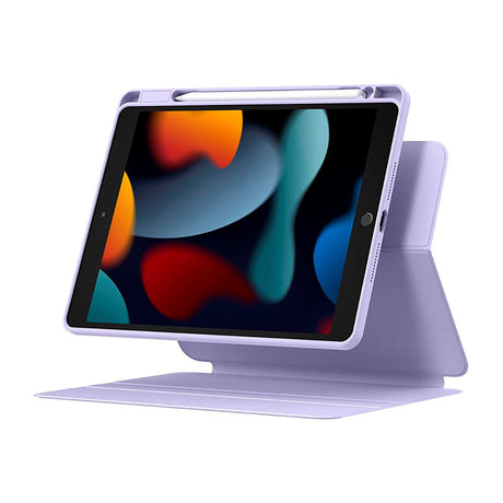 iPad 10.2" (2021 / 2020 / 2019) Baseus Minimalist Series Magnetic Protective Cover - Lilla