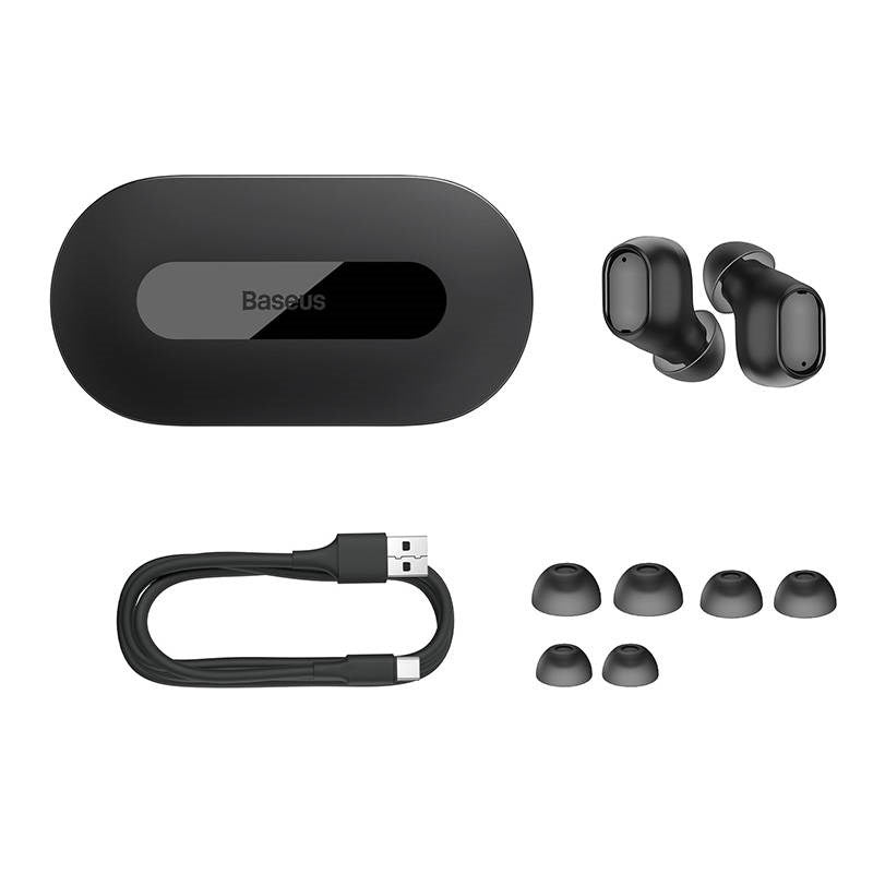 Baseus Bowie EZ10 True Wireless Headset - Sort