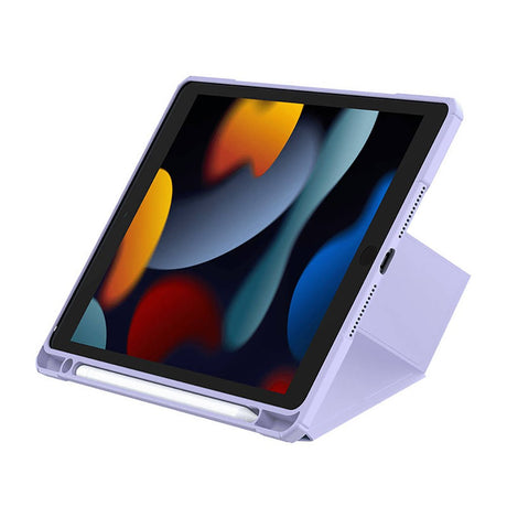 iPad 10.2" (2021 / 2020 / 2019) Baseus Minimalist Series Protective Cover - Lilla