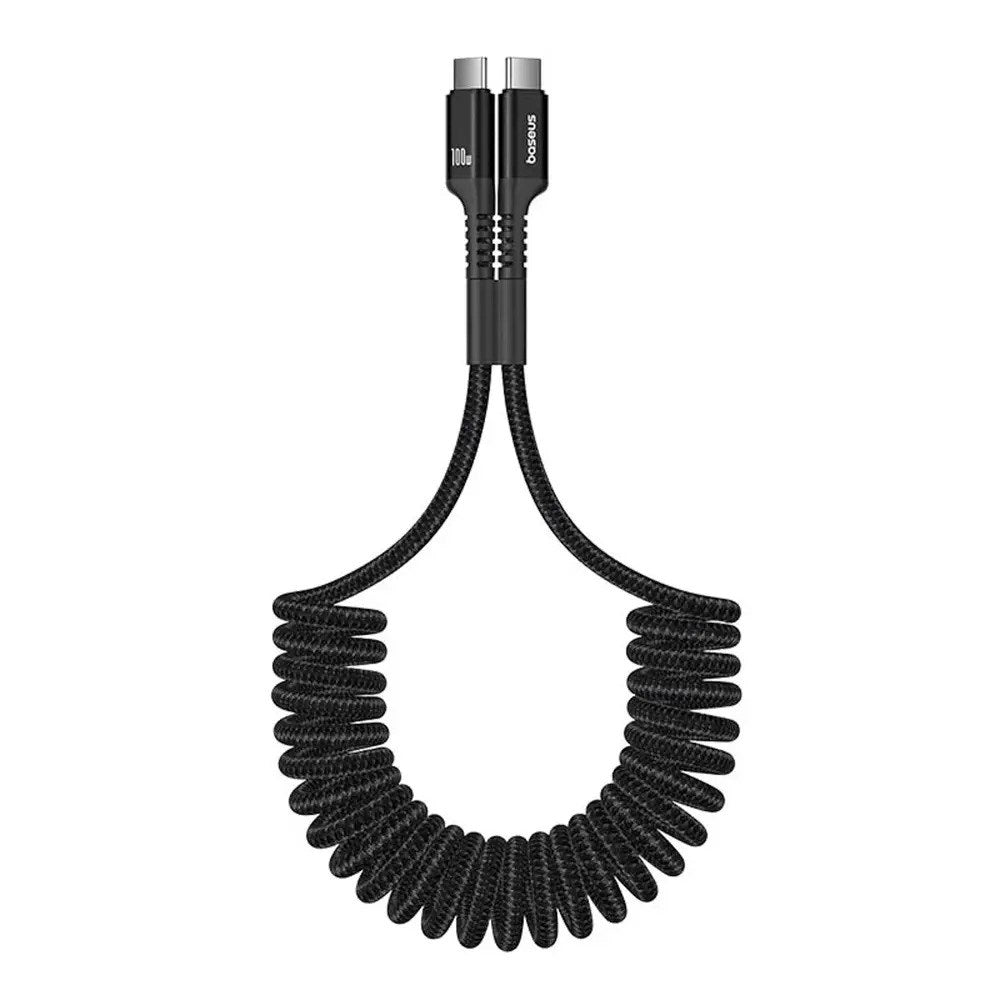 Baseus USB-C til USB-C Kabel - Fish-Eye - 100W - 1m - Sort