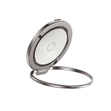 Baseus MagPro II Ring Holder til Mobil - MagSafe Kompatibel - Titanium