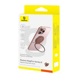 Baseus MagPro II Ring Holder til Mobil - MagSafe Kompatibel - Rose Gold