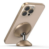 Baseus GoTrip Mobilholder til Bil m. Forrude / Instrumentbræt Montering- MagSafe Kompatibel - Guld