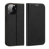 DUX DUCIS iPhone 14 Pro Skin X2 Premium Flip Cover - Sort