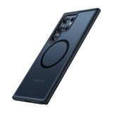 TORRAS Samsung Galaxy S24 Ultra - Fleksibelt Plast Mobil Cover - MagSafe Kompatibel - Sort