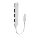 Havit HB41 USB-C Multiport Hub - 4 x USB-A - Grå