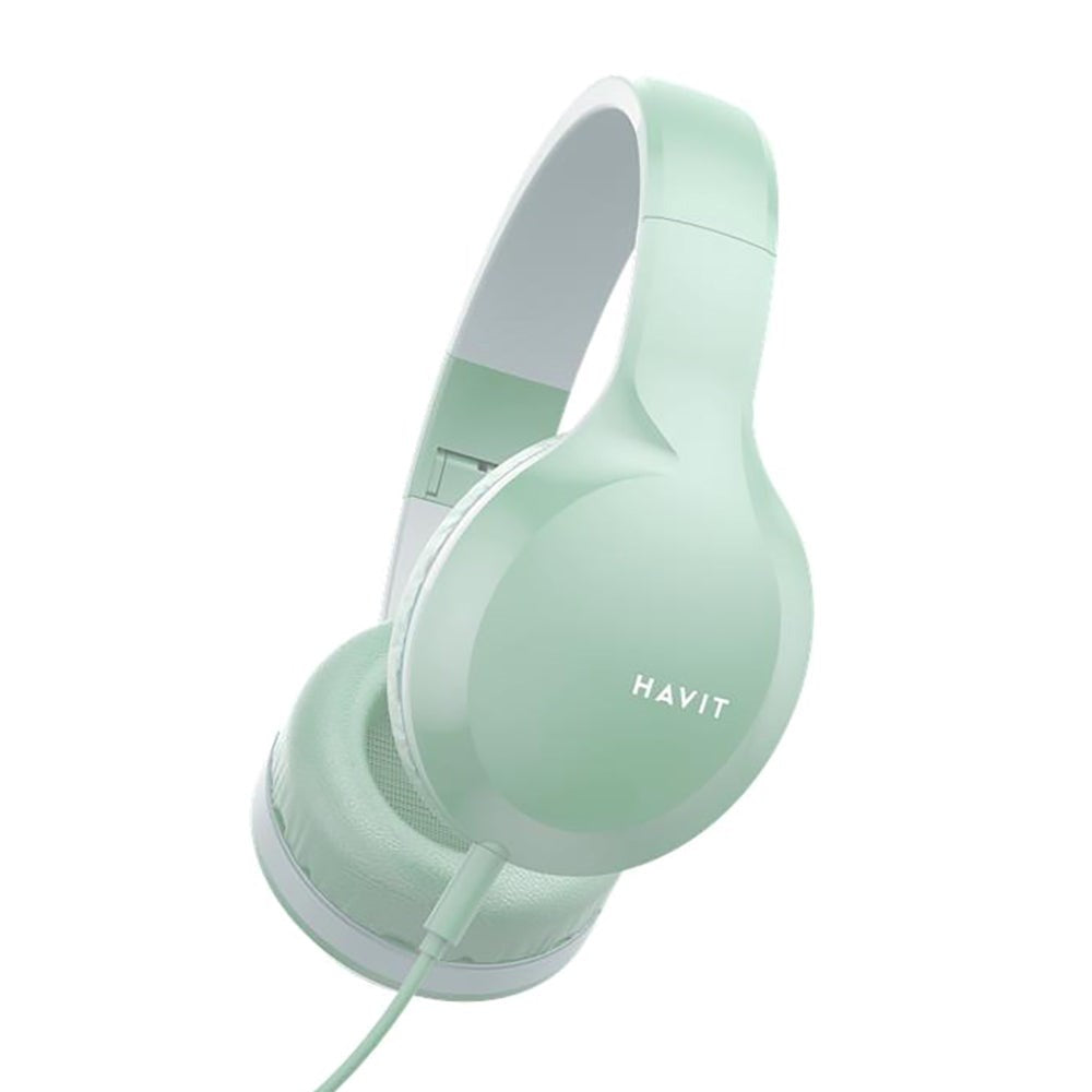 Havit H100d Over-Ear Høretelefoner m. Jackstik - Grøn