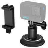 SmallRig 4347 Universal Mobil (56-86mm) & Actionkamera Holder m. Magnetisk Sugekop - Sort