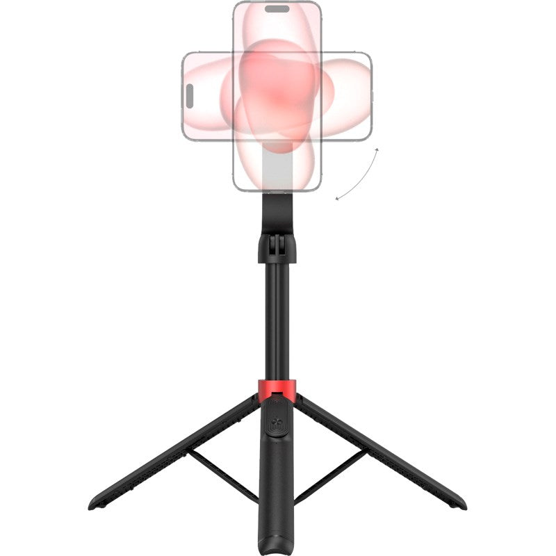 SmallRig 4731 - 2-i-1 Selfie Stang Tripod ST-25 Pro - Sort