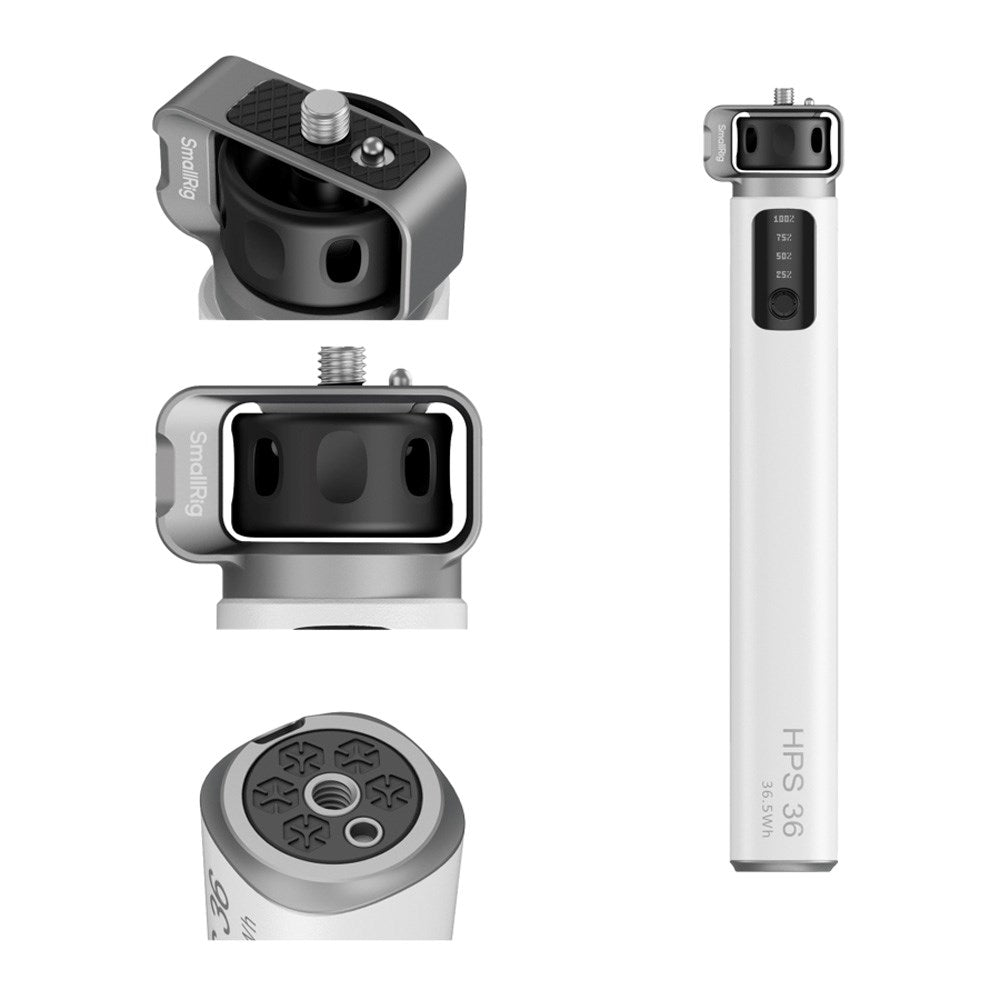 Håndholdt Powerbank Stick - SmallRig 4552 HPS36 - Hvid