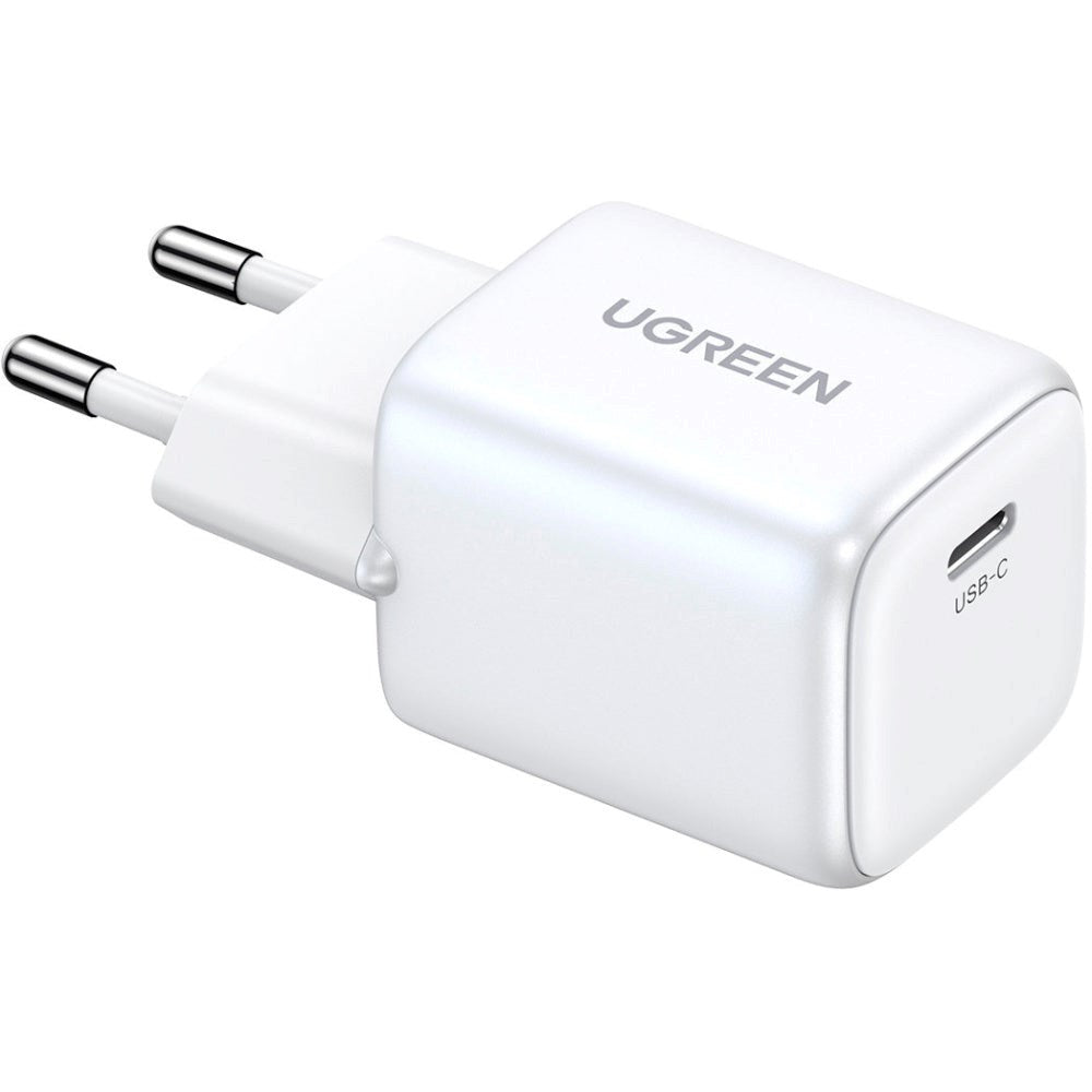 Ugreen PD 30W USB-C GaN Hurtig Vægoplader - Hvid