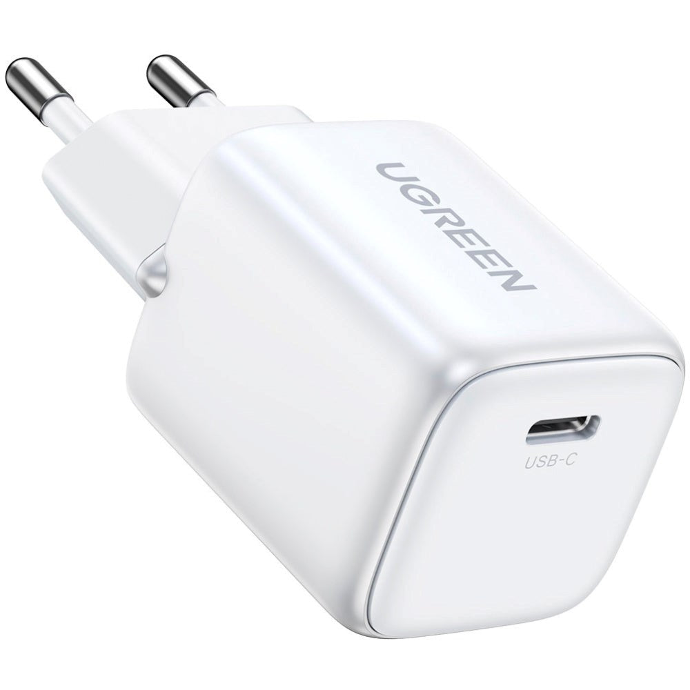 Ugreen PD 30W USB-C GaN Hurtig Vægoplader - Hvid